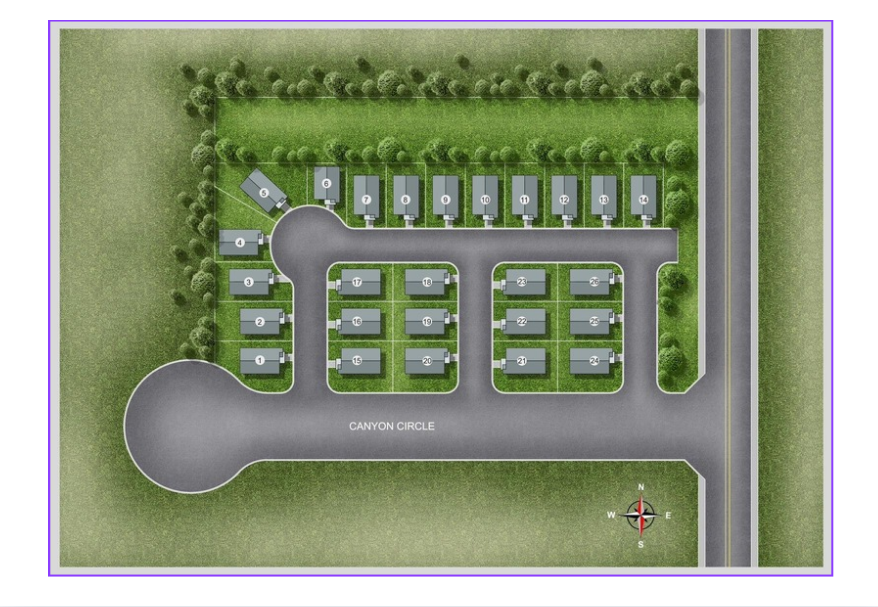 Map of Creek Canyon Neighborhood